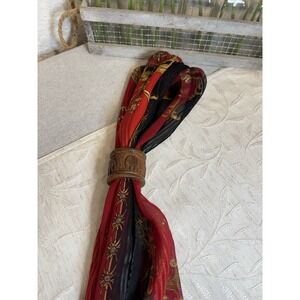 Set Of 3 Vintage Brown Hand Carved Elephant Wooden Napkin Rings.‎ Made In India